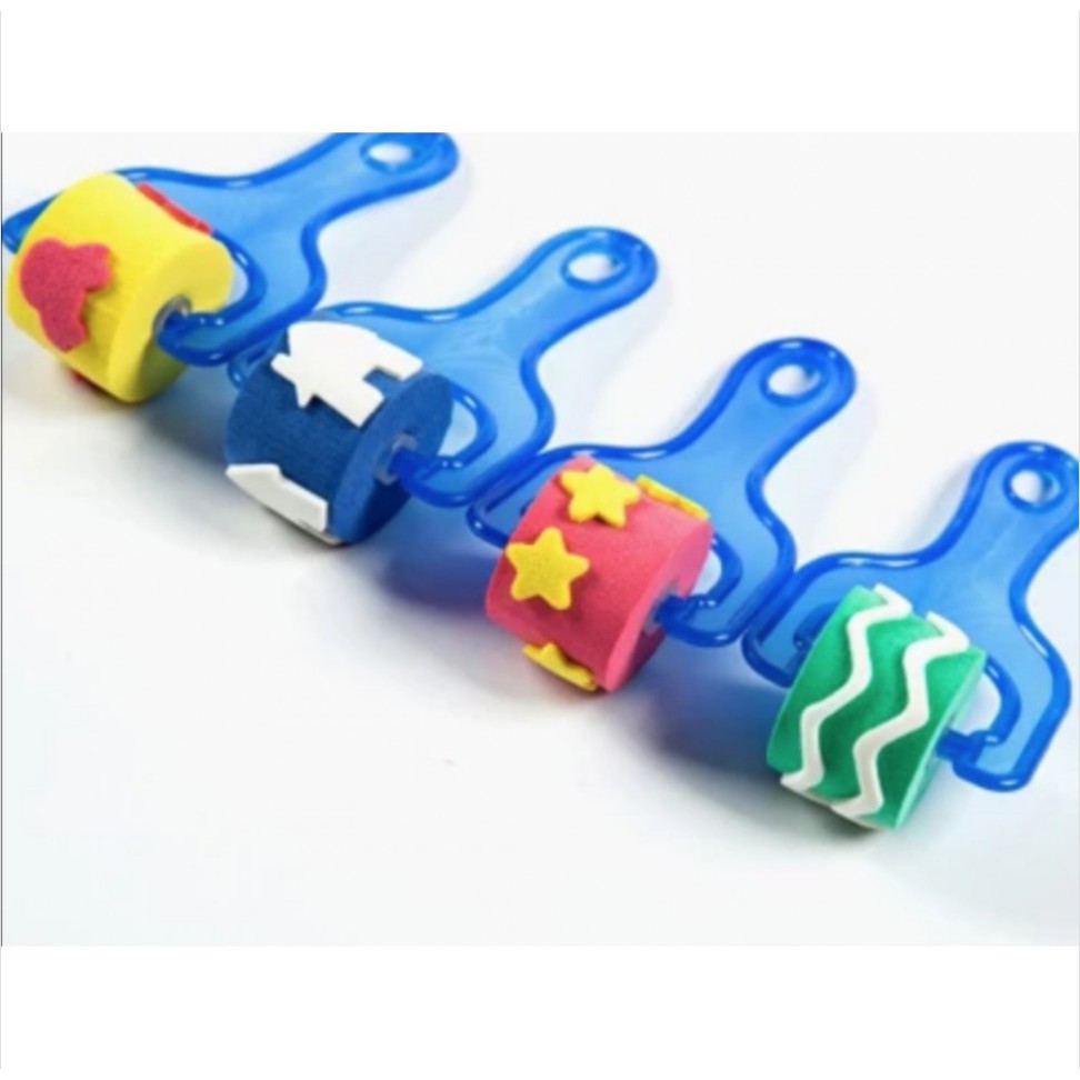 Foam / Sponge Rollers For Craft (With Pattern / Design) Shopee Malaysia