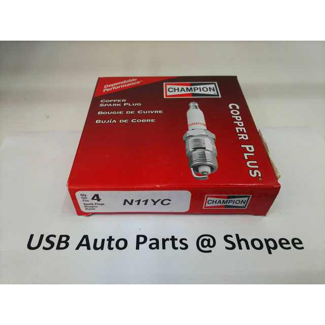 Champion Copper Plus Spark Plug N11YC (NGK BP5ES / BP5ES11 Equivalent