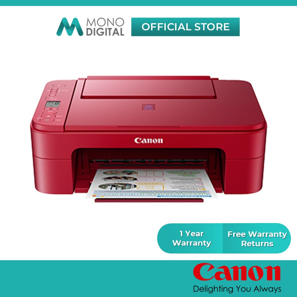 Canon Pixma E3370 Low Cost Cartridges AllInOne Home Office Use