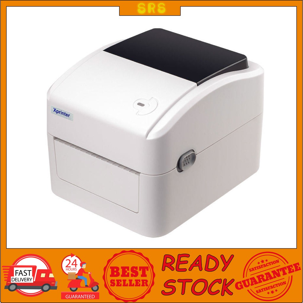 NO INK Required XPrinter® XP420B A6 Label Thermal Printer Label Airway Bill For Shopee PosLaju