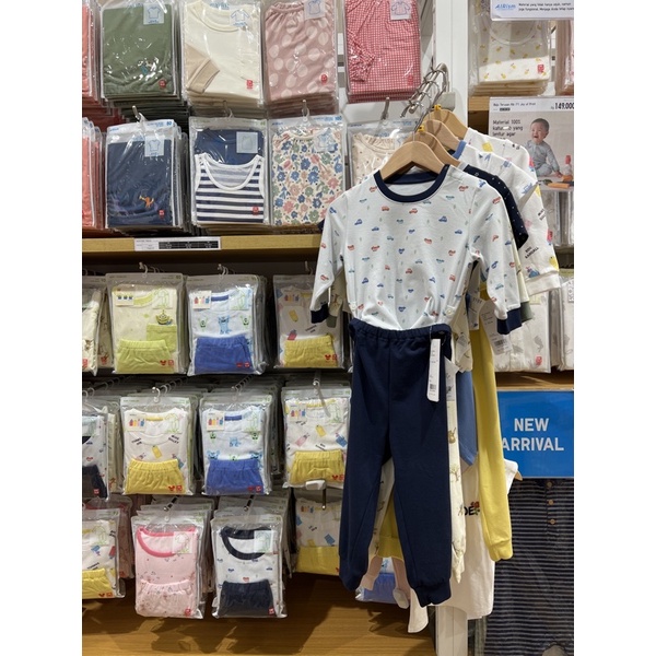 Babies TODDLER Pajama Long Sleeve UNIQLO Shopee Malaysia