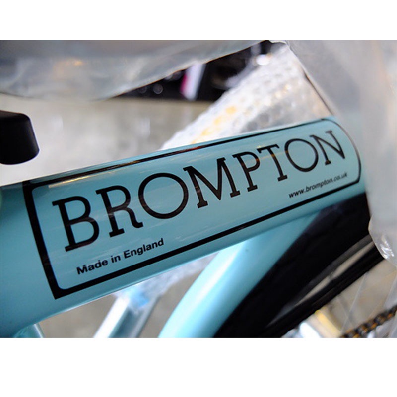 2 Colors for Brompton Frame Decal Sticker Logo | Shopee Malaysia