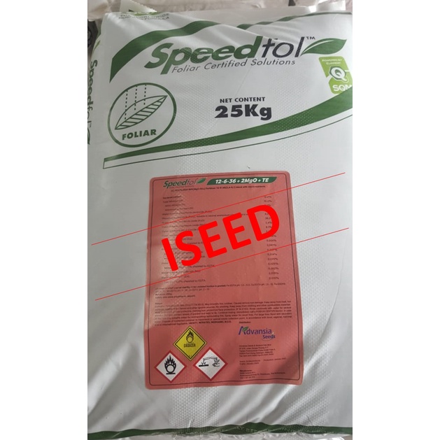 ADVANSIA WSF SPEEDFOL 12 6 36+2MgO+TE 25KG for Flowering & Fruit growth ...