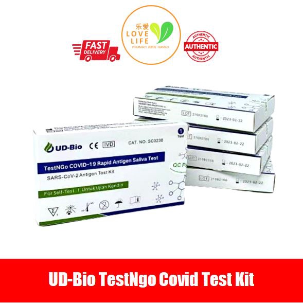UD-Bio TestNGo Covid-19 Rapid Antigen Saliva Test (Saliva) | Shopee ...