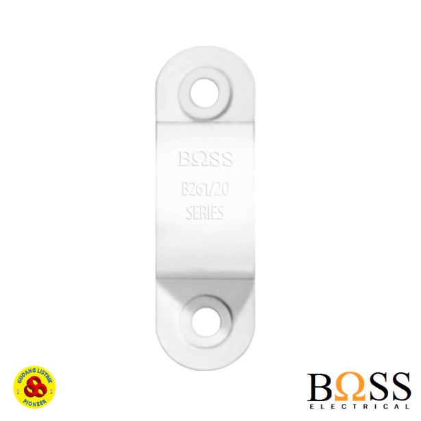 S1d011s Clipsal 20Mm White Conduit Pipe Clamps / Electric Pipe Clamps