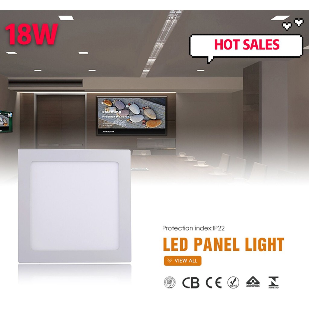 HOT SALES!! LED Square 6 inch 18W Panellight Downlight Ceiling Light ...