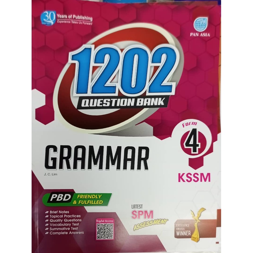 1202 QUESTION BANK GRAMMAR FORM 4 KSSM | Shopee Malaysia