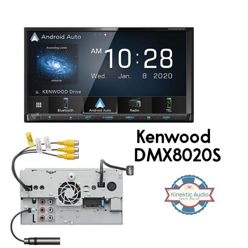 kenwood DMX8020S Digital Media Receiver with 7.0"WVGA Display
