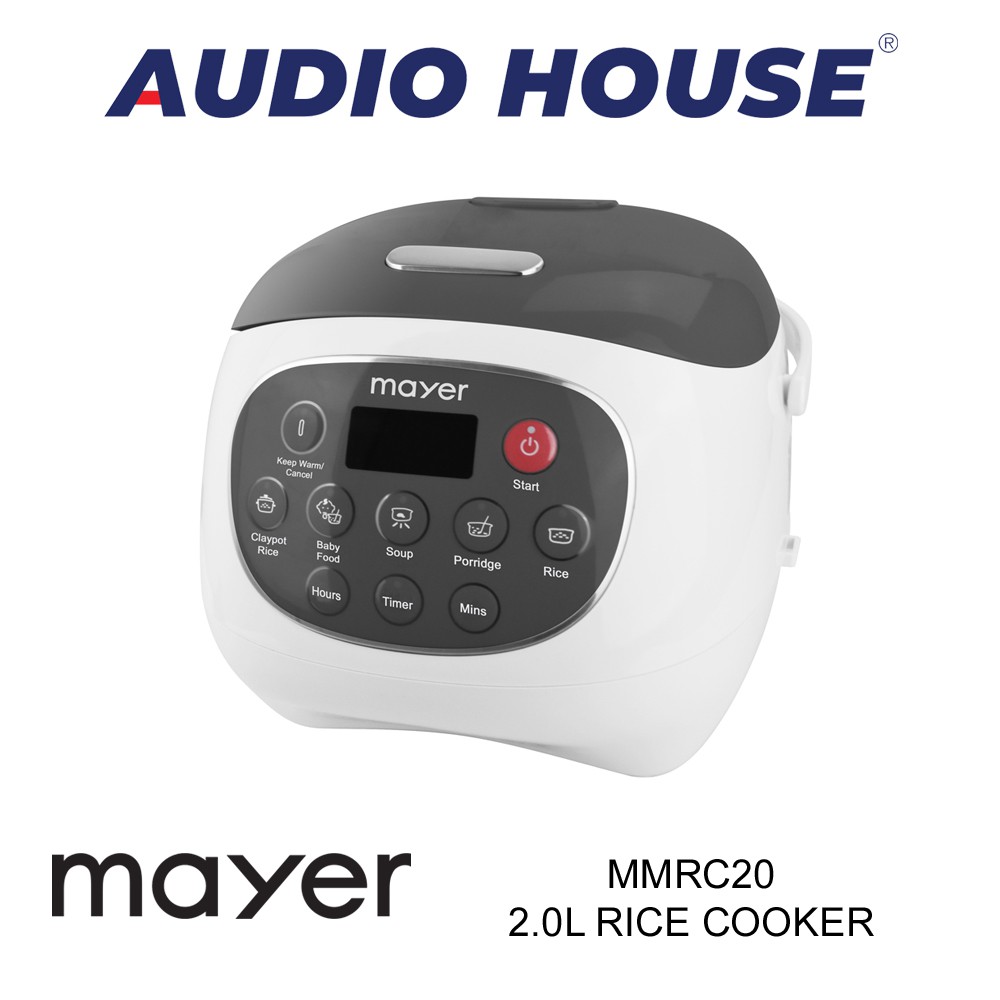 MAYER MMRC20 2.0L RICE COOKER ***1 YEAR MAYER WARRANTY*** Shopee Malaysia