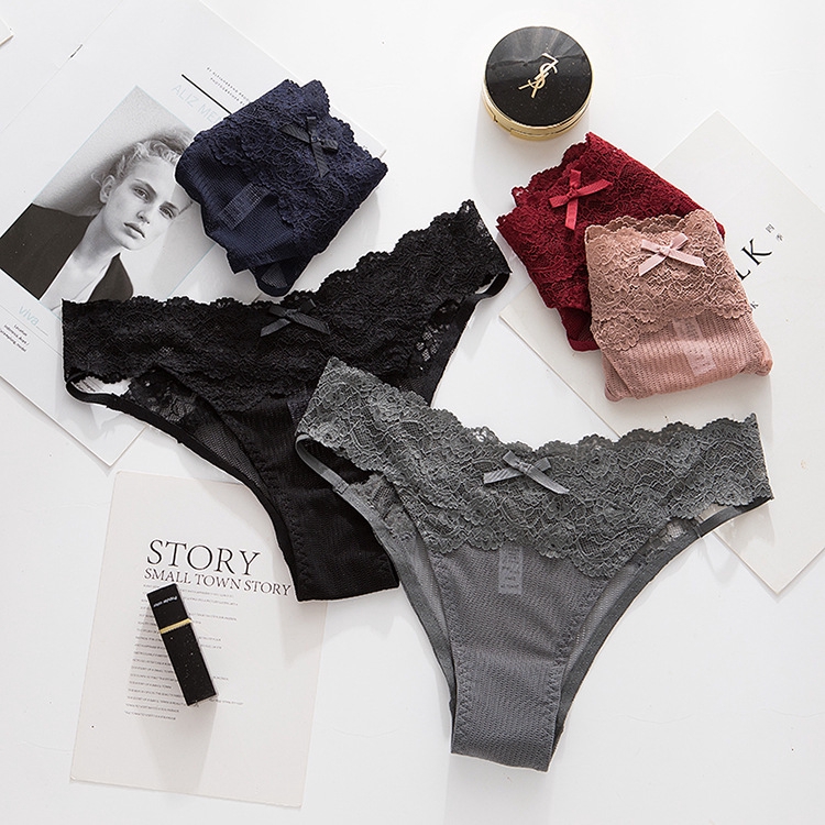 [READY STOCK ] Sexy Panties Seluar Dalam Low Waist T-Back G-String V ...