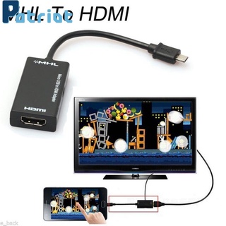 Universal MHL Micro USB To HDMI Cable 1080P HD TV Adapter For
