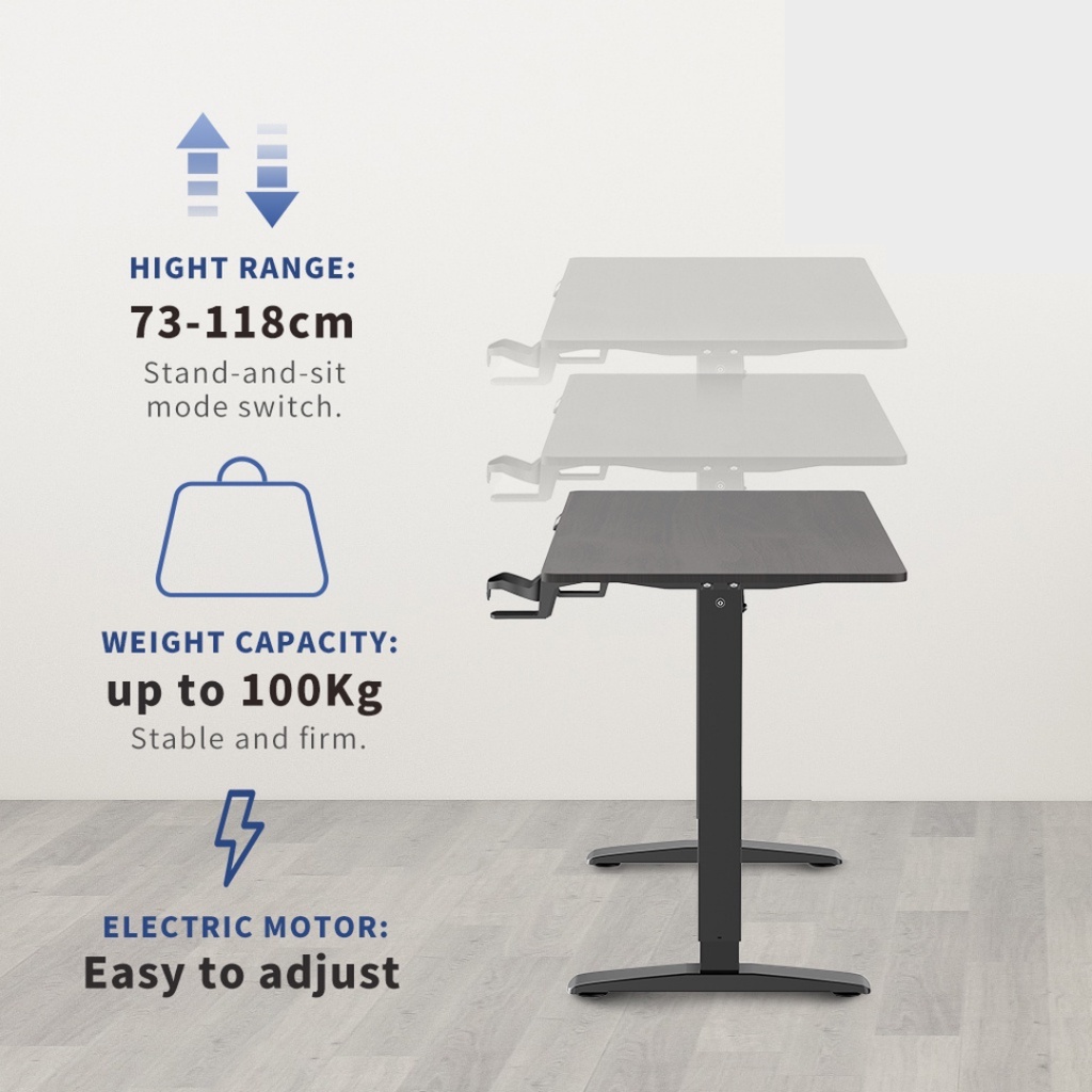 Brightening Stars Width Standing desk/ Height Adjustable Table ...