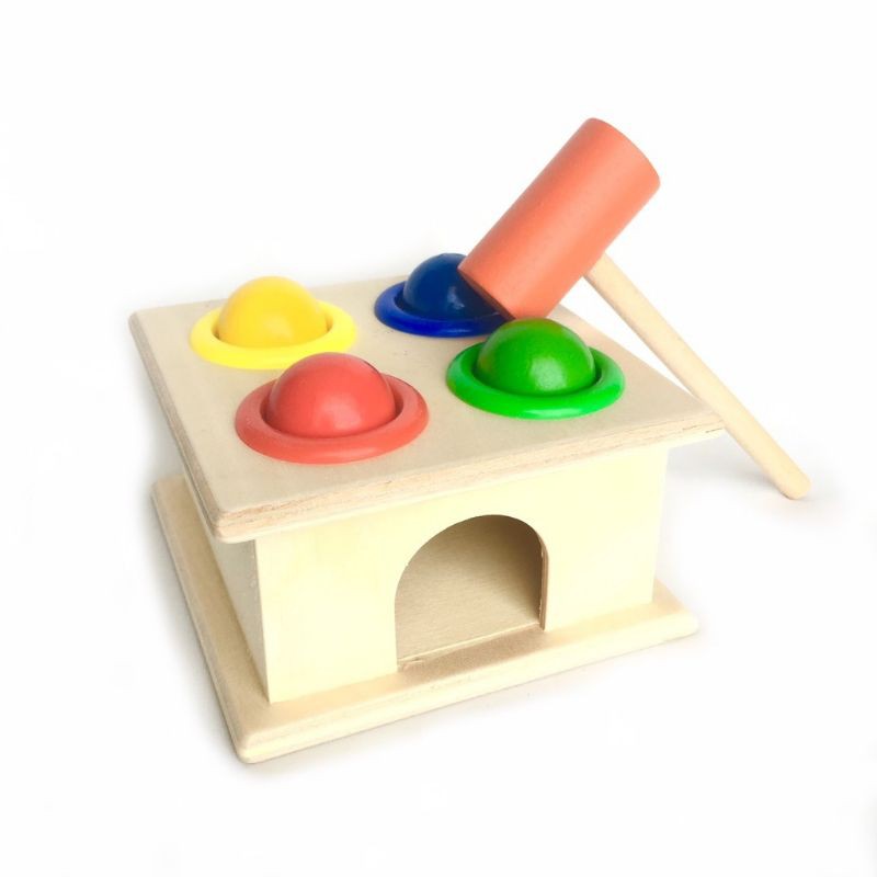 Hammer Case Wooden Toy Baby Toys Shopee Malaysia
