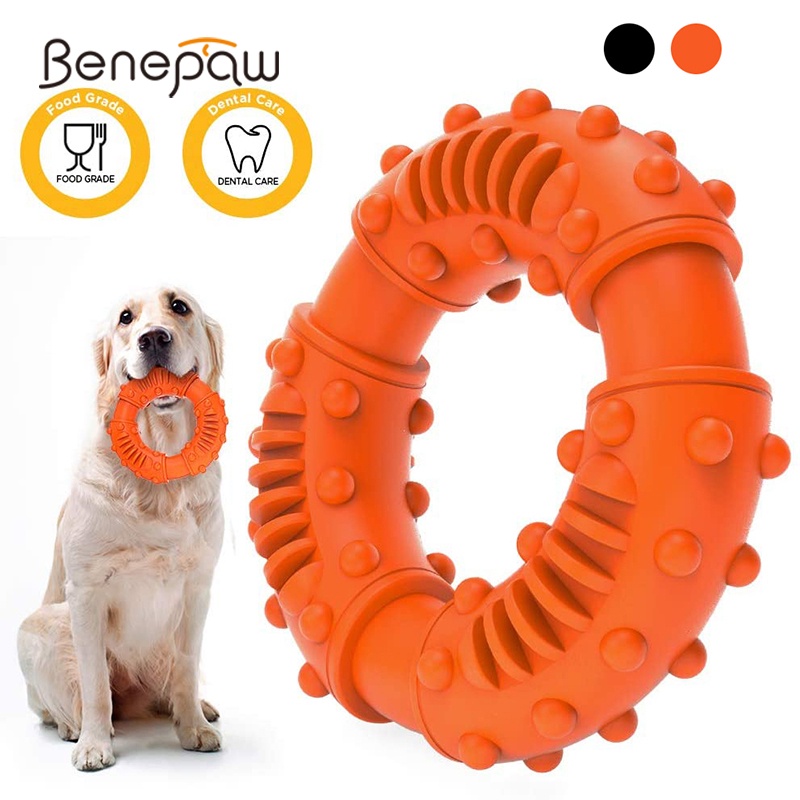 Benepaw Strong Rubber Chew Toy For Dogs Teeth Cleaning Nontoxic