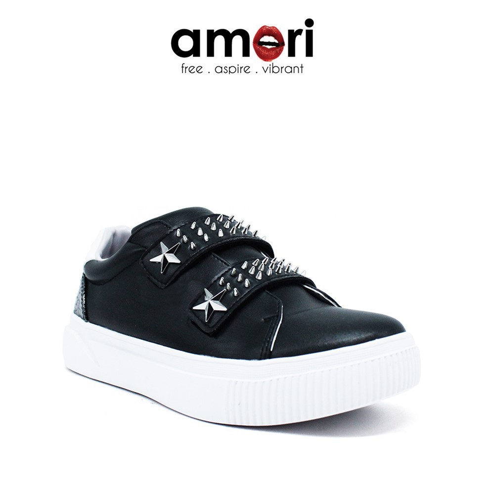 Amori Ladies Fashion Rock Star Sneaker Women Shoes |Soft Foam Cushion| Kasut Fesyen Wanita Rock Star Sneaker R0219091
