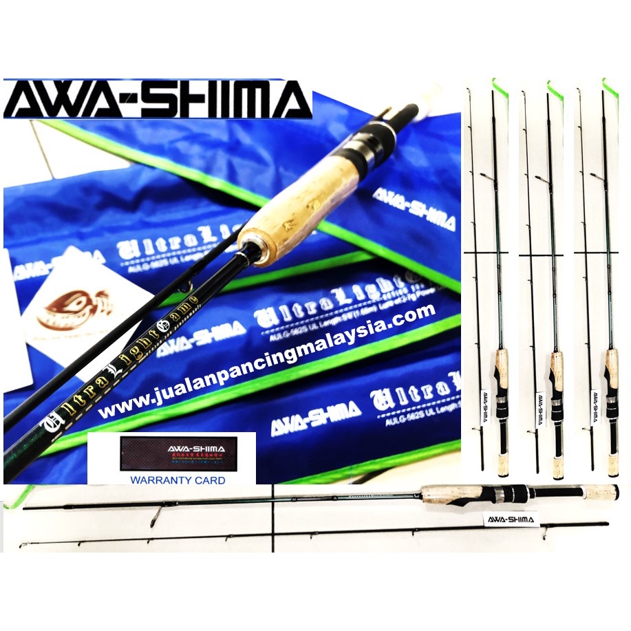 Awashima New Model 2021 Ultra Light Game Fishing Rod Shopee Malaysia
