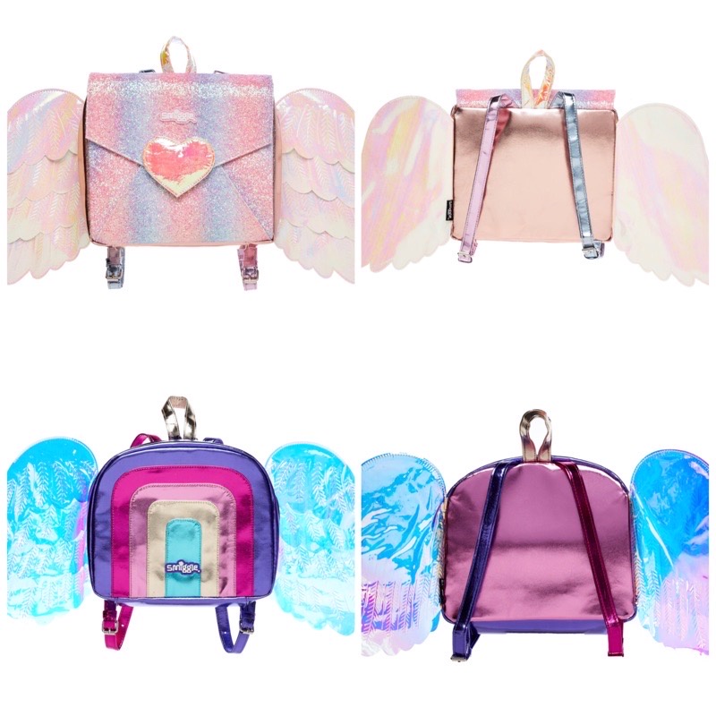 Smiggle bag store with wings