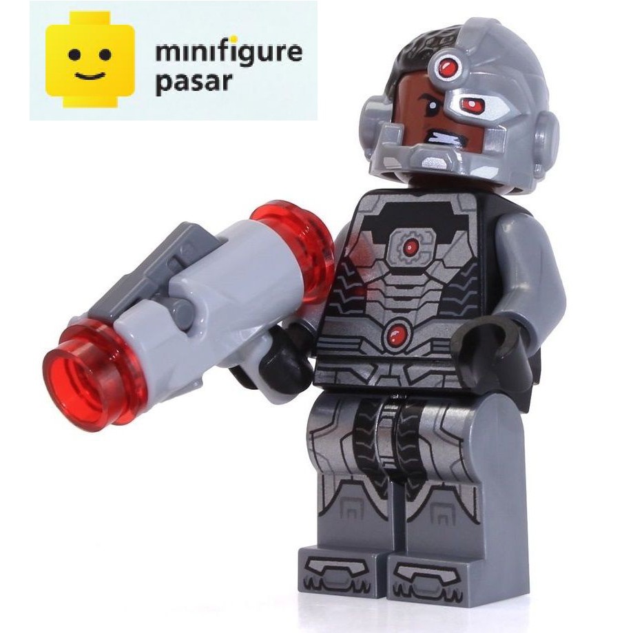 lego cyborg superhero