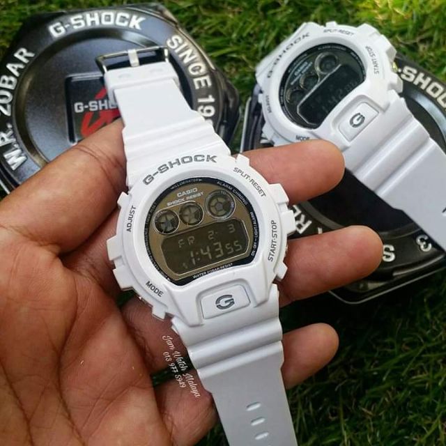 Casio Gshock dw6900 unisex warna putih limited idition Shopee