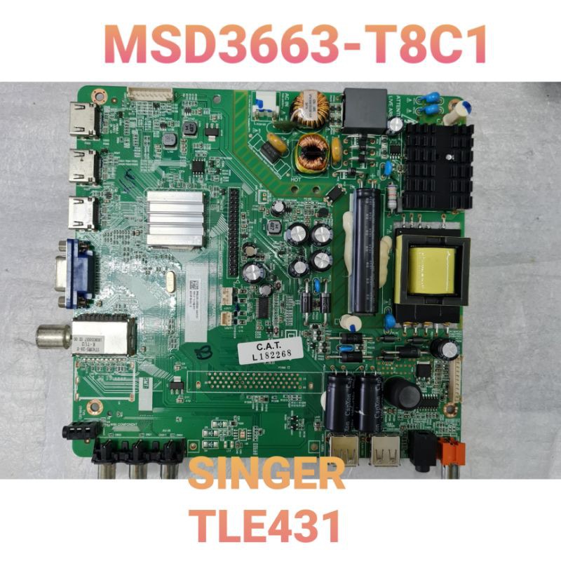 SINGER TV MAIN BOARD TLE431 Shopee Malaysia