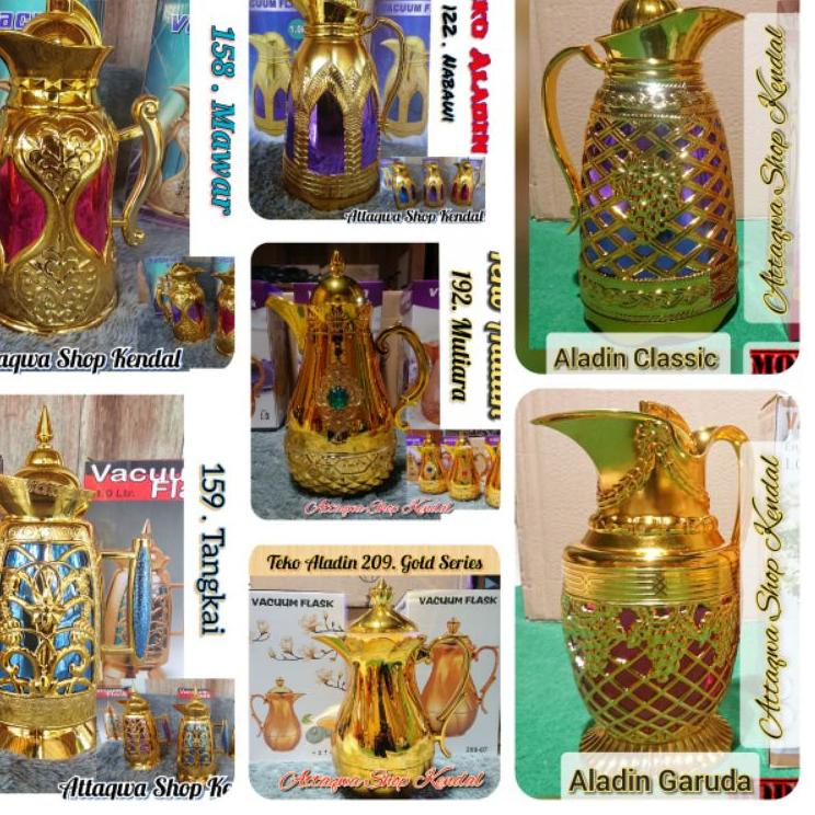 TERMOS Borong Now 1L Arabic Hajj Thermos / Aladin Thermos / Arabic