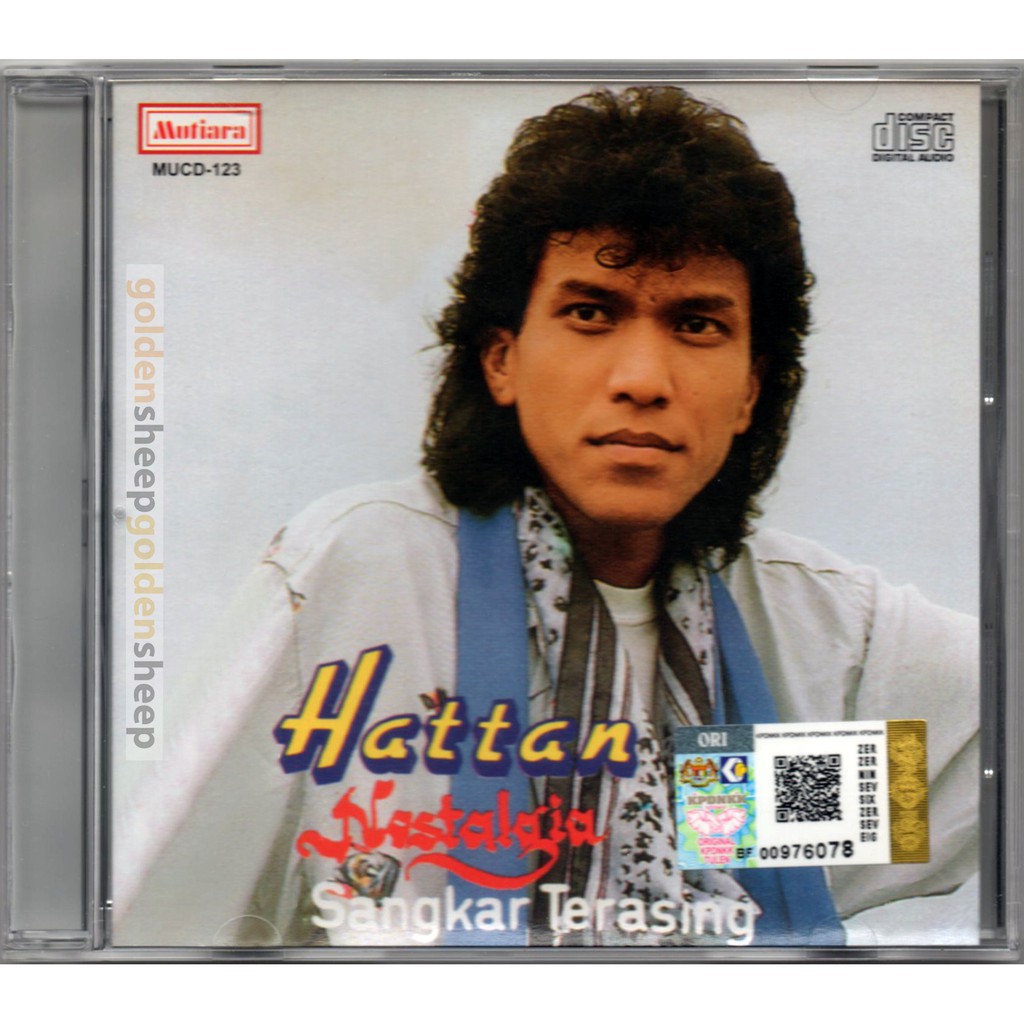 HATTAN - Nostalgia (Sangkar Terasing) 1987 / 2016 MUTIARA ORIGINAL CD ...