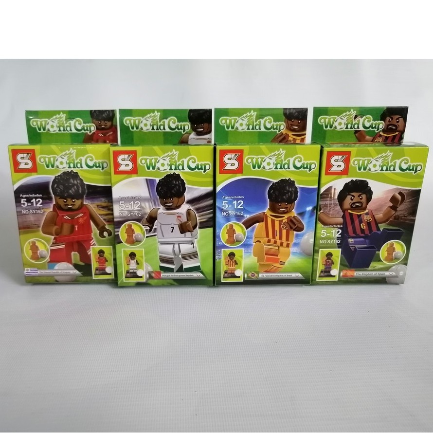 S brand lego compatible World Cup player figurine collection Shopee Malaysia