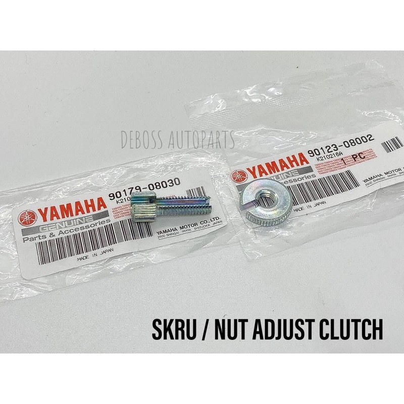 Bolt Nut Adjust Clutch Original Rxz Shopee Malaysia