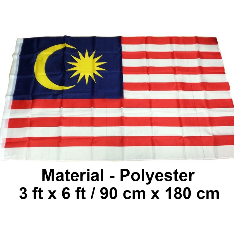 Bendera Malaysia Jalur Gemilang 90cm Malaysian Flag | Shopee Malaysia