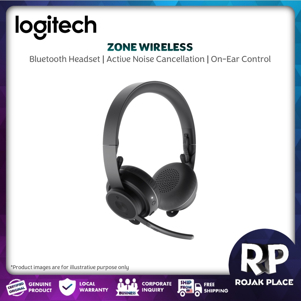 Zone Wireless - Bluetooth Headset with Microphone