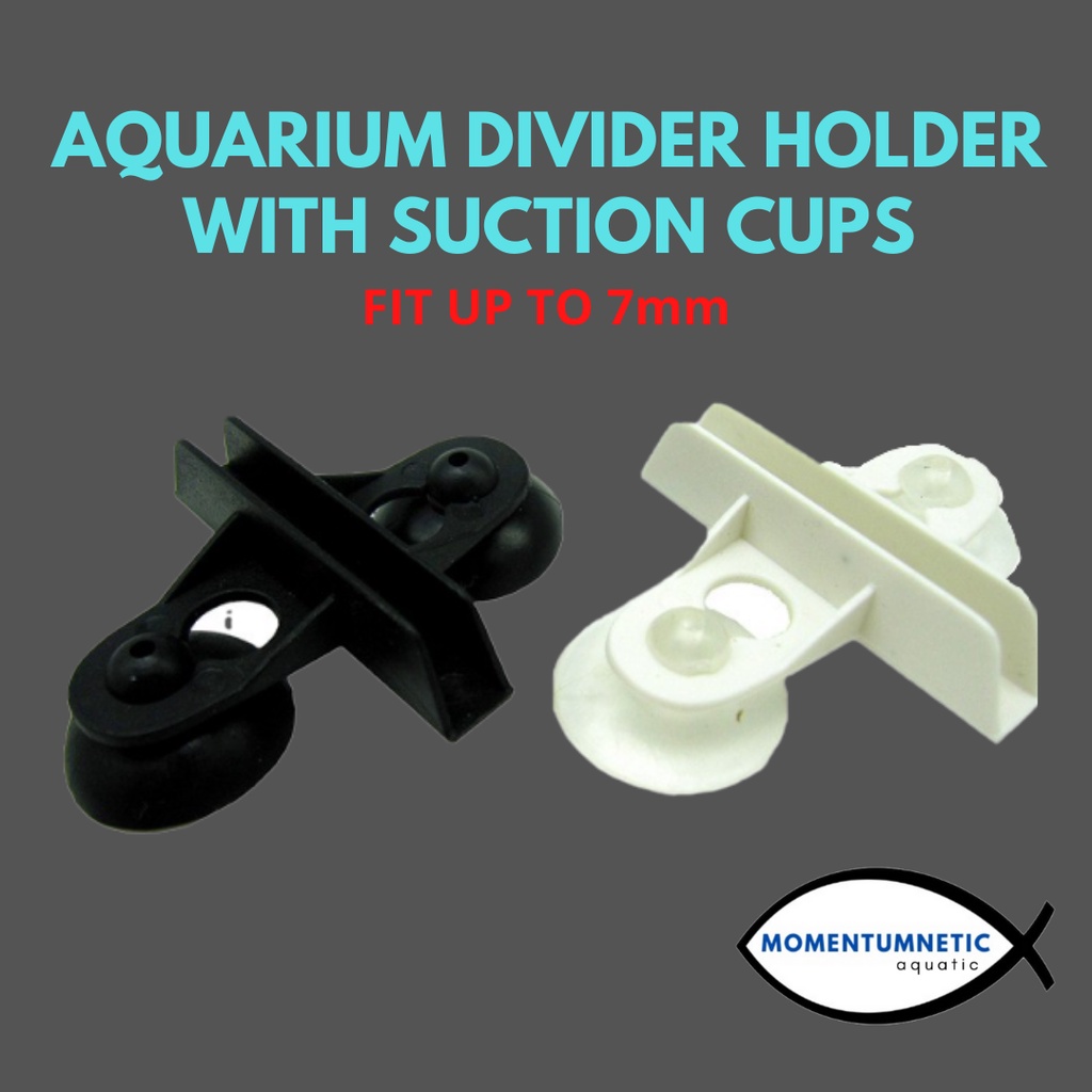 Aquarium Tank Divider Holder with Suction Cups (1pc) (fit up to