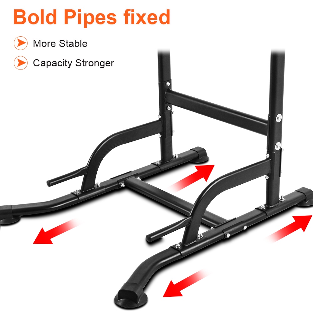 Pull Up Bar Rack Multifunction Adjustable for Home/Gym