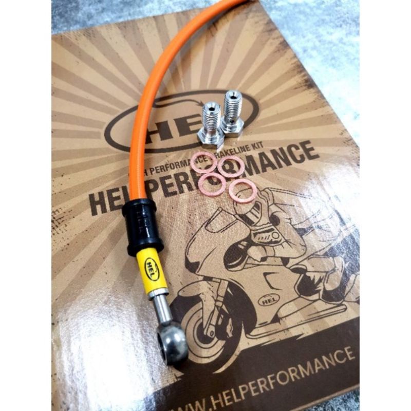 Original Hel Performance Brake Hose Hel Brake Hose 110cm 120cm 130cm