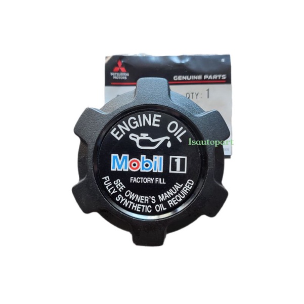 ORIGINAL MITSUBISHI LANCER EVOLUTION MOBIL 1 OIL CAP | Shopee Malaysia