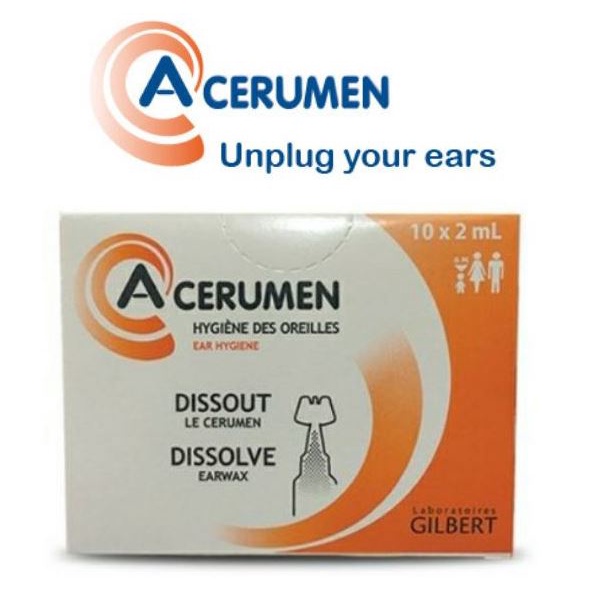 NEW Cerumen Ear Hygiene 5X2ML/10X2ML (1BOX) DISSOLVES EARWAX Shopee Malaysia