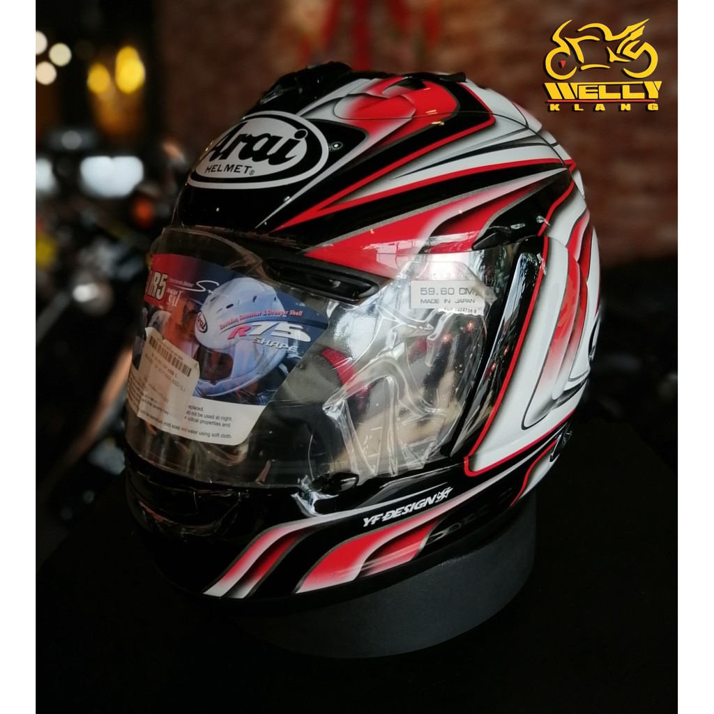 Helmet ARAI RX7 RR5 GP Aoyama Full Face **ORIGINAL** | Shopee Malaysia
