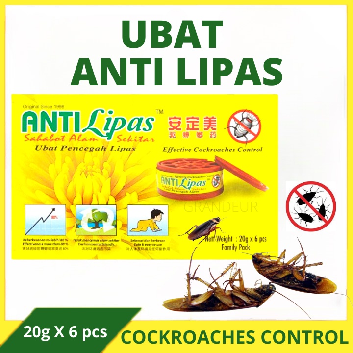 Cockroach Repellent Cockroach Control Cockroaches Trap Ubat Anti Lipas Pencegah Lipas Pembunuh