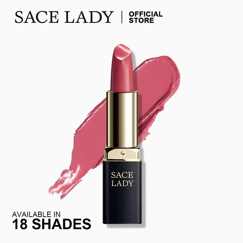 SACE LADY Matte Lipstick Creamy Smooth Waterproof Lip Color (Malaysia ...