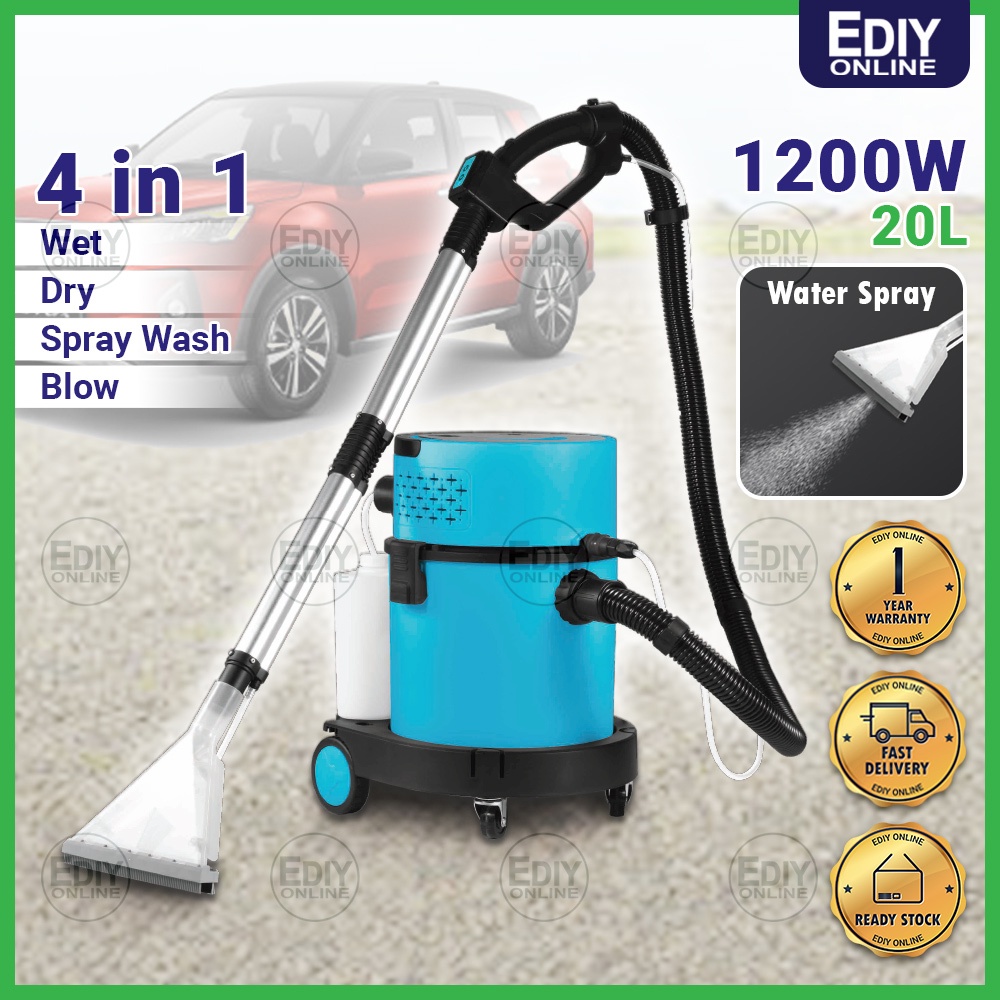 【BUBBLE PACKING 5 METER】 KHIND VC3668 WET DRY WASH EXTRACTION VACUUM ...