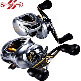 AGB/AGL Ultra Light Baitcasting Fishing Reel 6.5:1 5+1BB Carp baitcaster  Casting