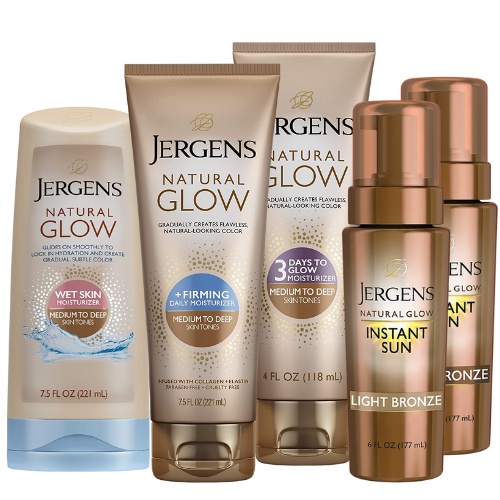 [ iiMONO ] Jergens Self Tanner Lotion Natural Glow Firming Daily