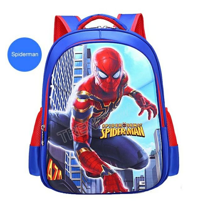 Beg on sale sekolah spiderman