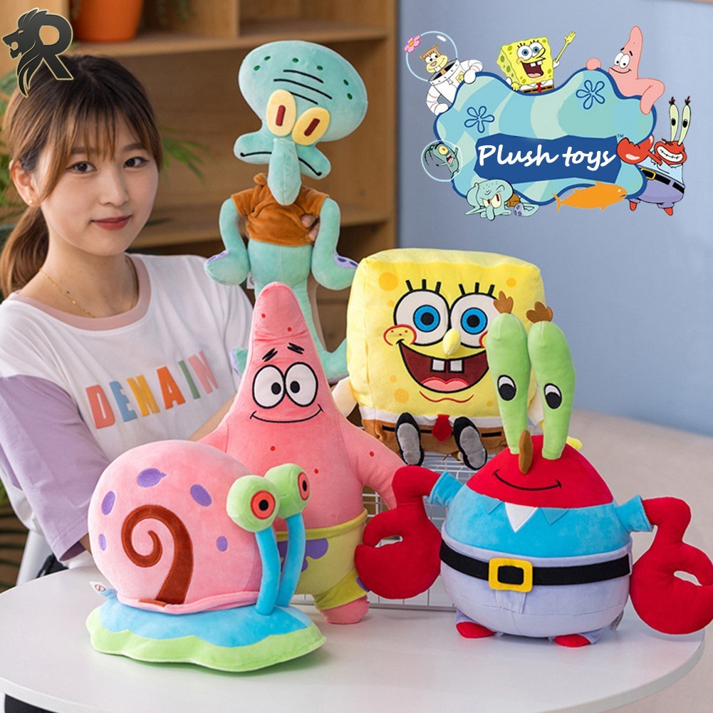 RL HW 40CM SpongeBob Plush Toy Doll Soft Stuffed Toy Children's ...