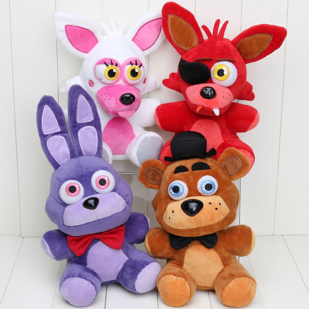 18cm FNAF Toys Five Nights at Freddy Foxy Bear Bonnie Mangle Plush Doll