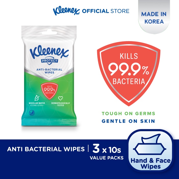 Kleenex wet clearance tissue