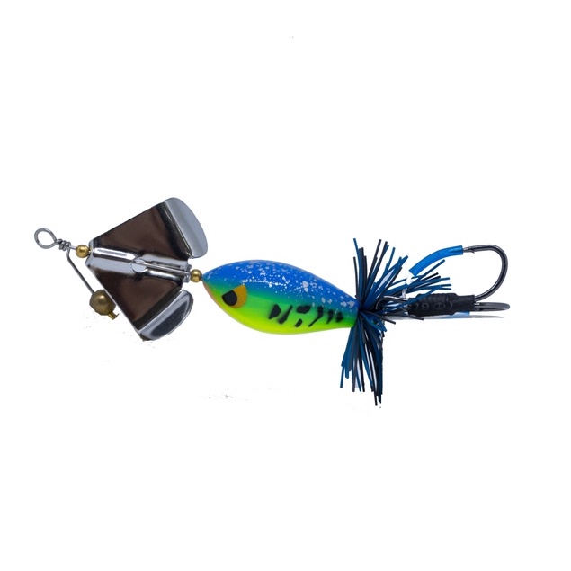 EXP Blast Slash Bait Buzzbait Fishing Casting Bait Wooden Frog Umpan ...