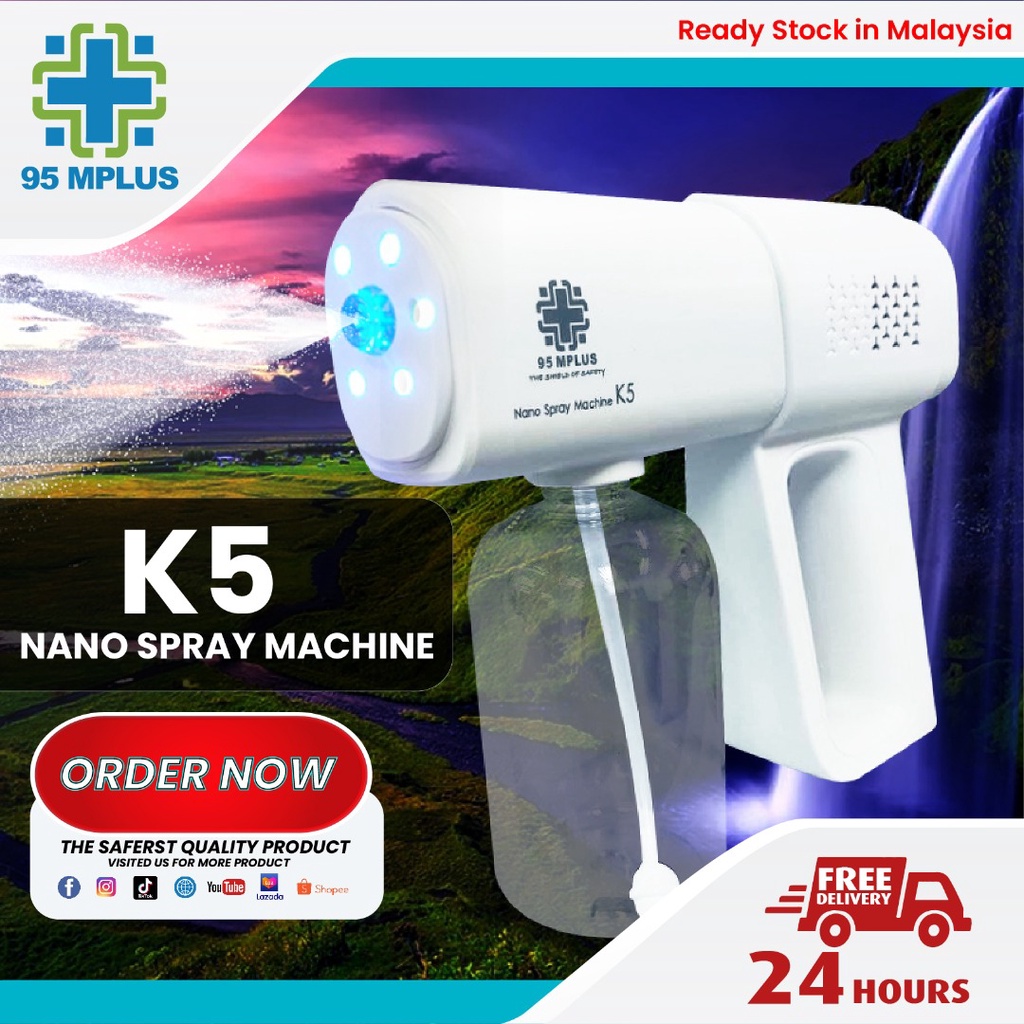NANO SPRAY MACHINE K5【ORIGINAL PRODUCT 95 MPLUS】 | Shopee Malaysia