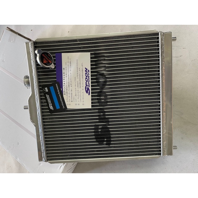 44274 MADE IN JAPAN - SPOON aluminum radiator HONDA CIVIC EG EJ EK B16 ...