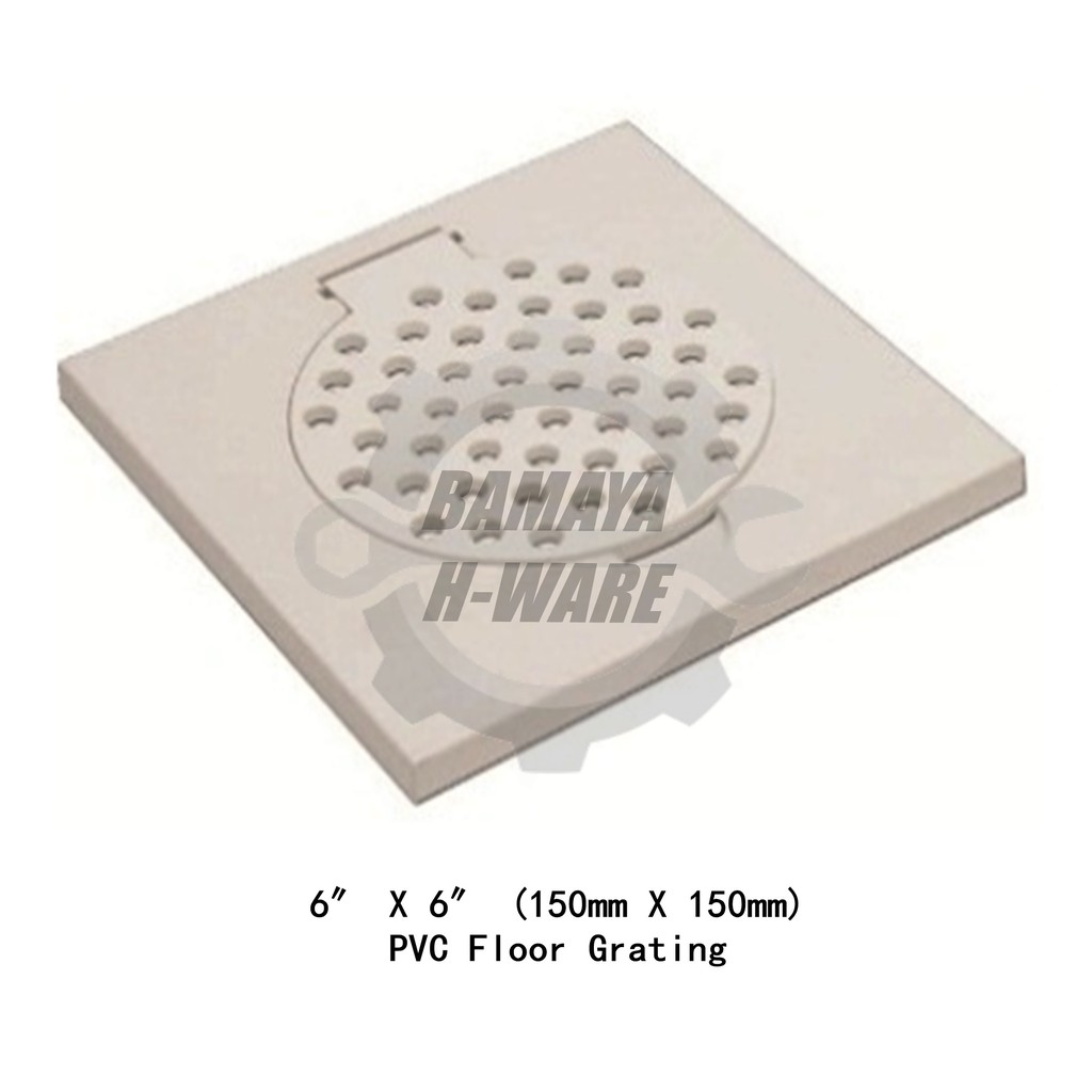 6''x6'' PVC Grating White Color | Shopee Malaysia