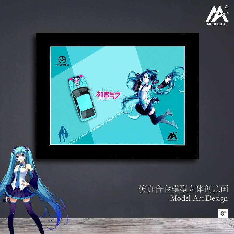 TIME MODEL TOYOTA AE86 HATSUNE MIKU FRAME | Shopee Malaysia